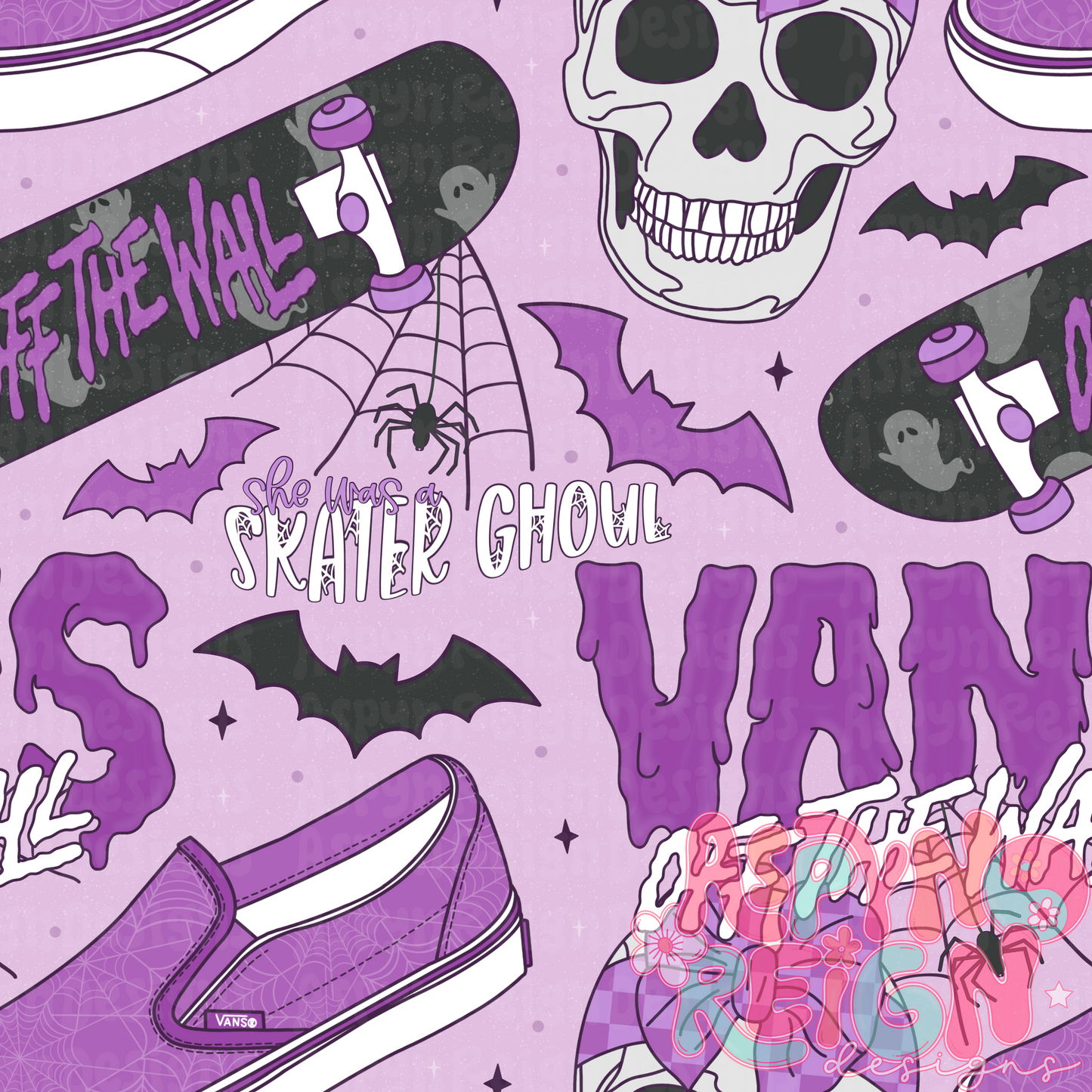 Skater Ghoul | Purple BG