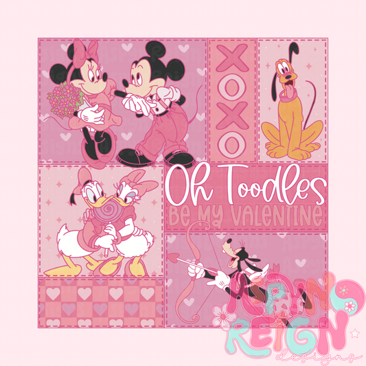 Oh Toodles Patchwork | PNG