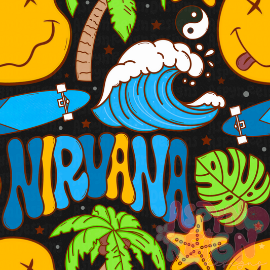 Boy Smiley Summer | Black Background