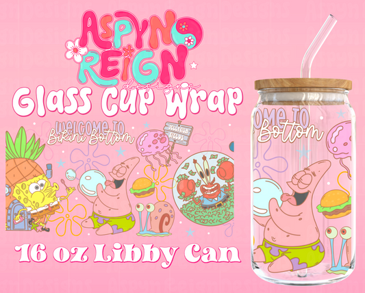 SBSP | 16 oz Libbey Cup Wrap PNG