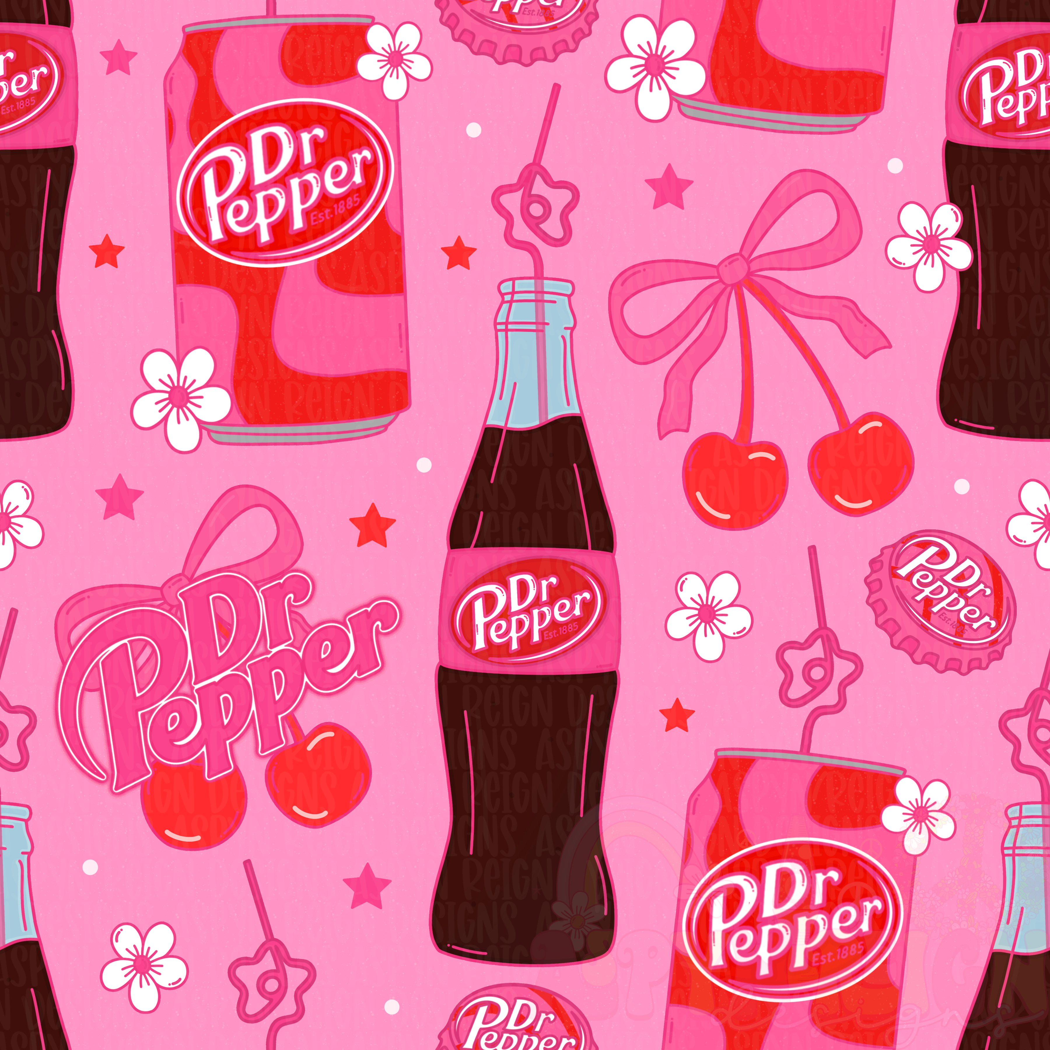 Pink Reign DP Soda | Pink Background – Aspyn Reign Designs