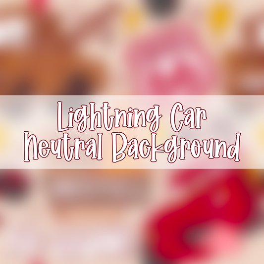 Lightning Car | Neutral Background