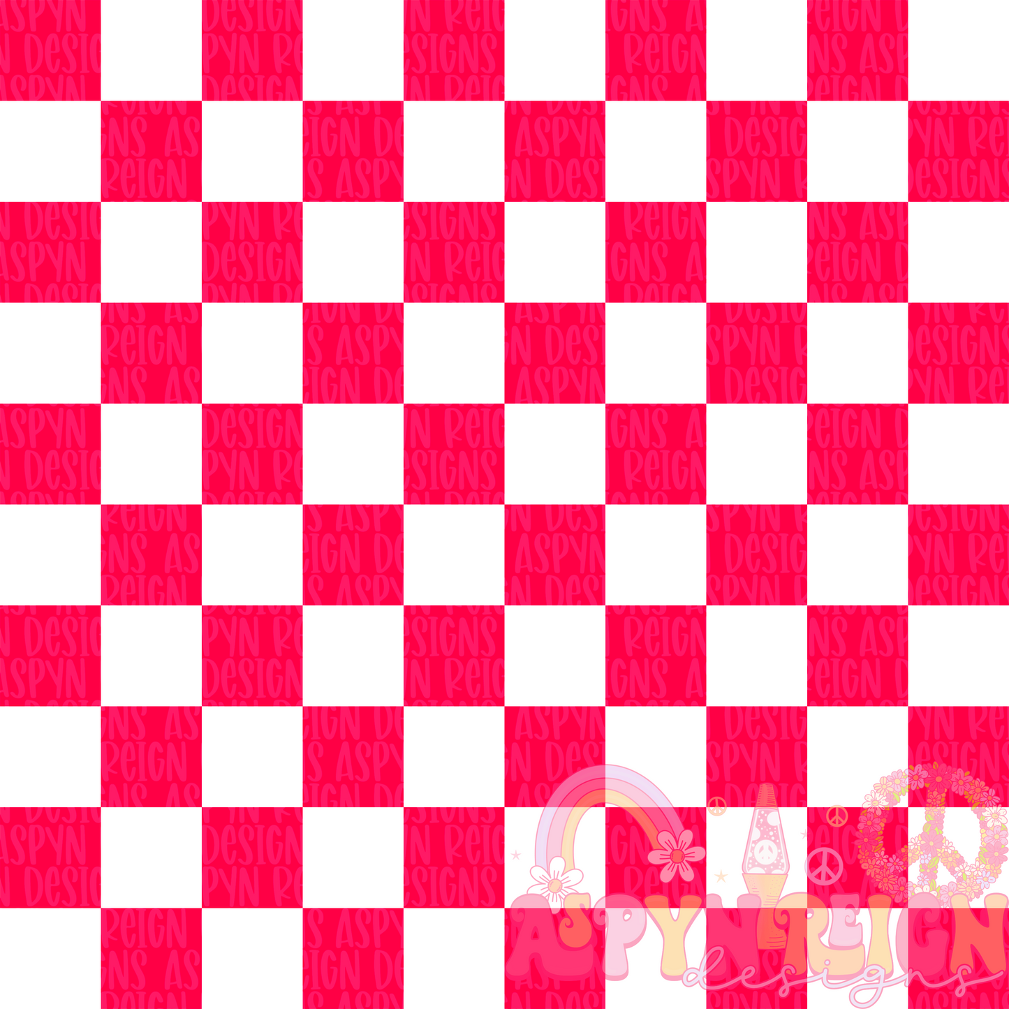 Red & Yellow Skater Inspired Candies Checkered Coords