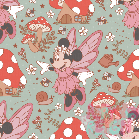 Cottagecore MM | Green Background