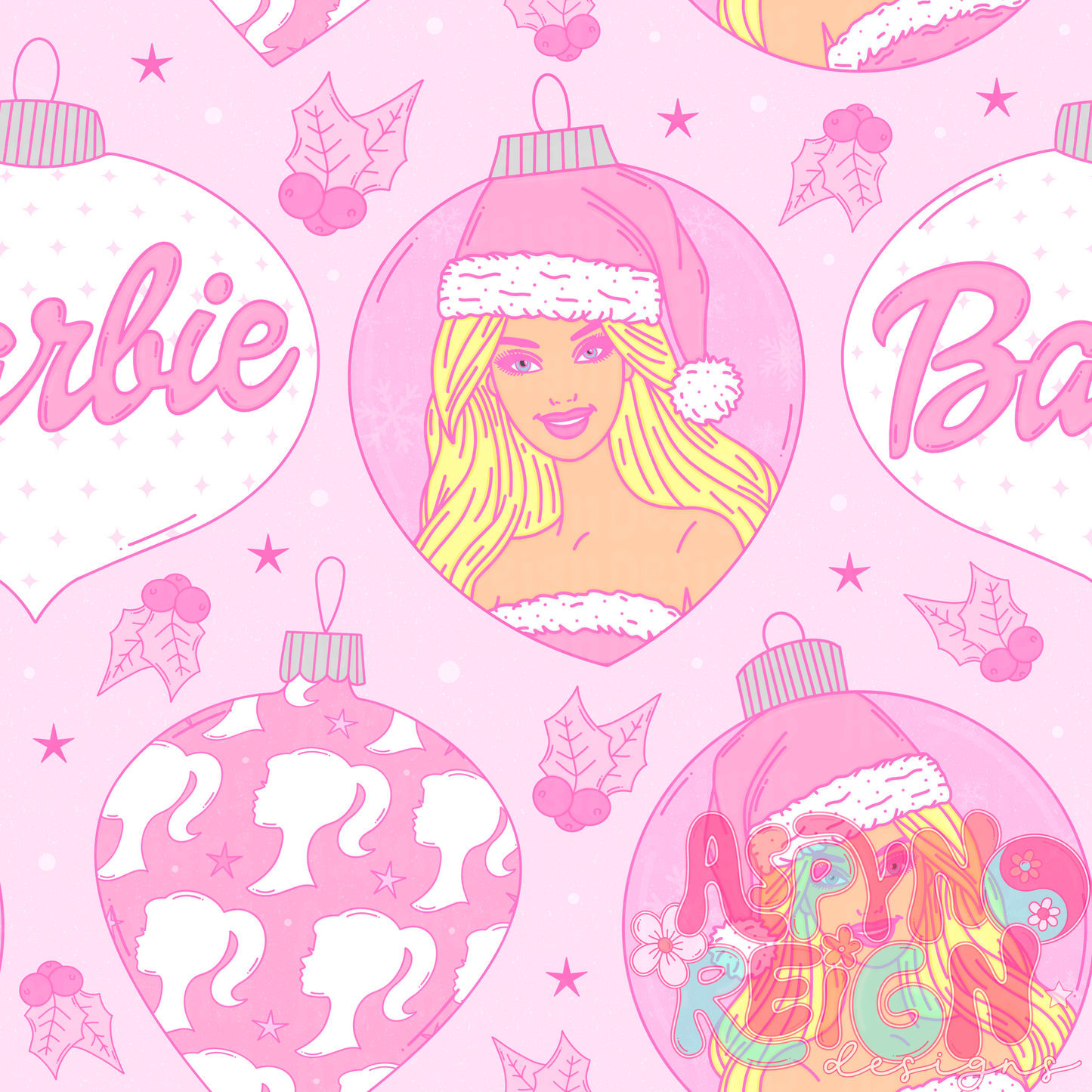 Christmas Doll Ornaments