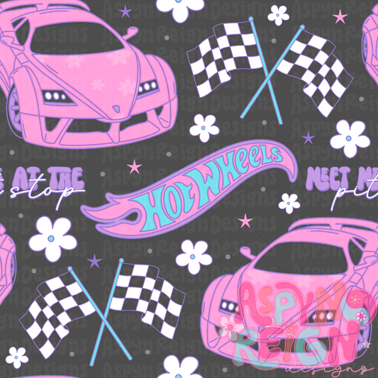 Girly HW | Black Background