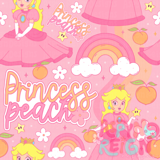 Princess P | Pink Background