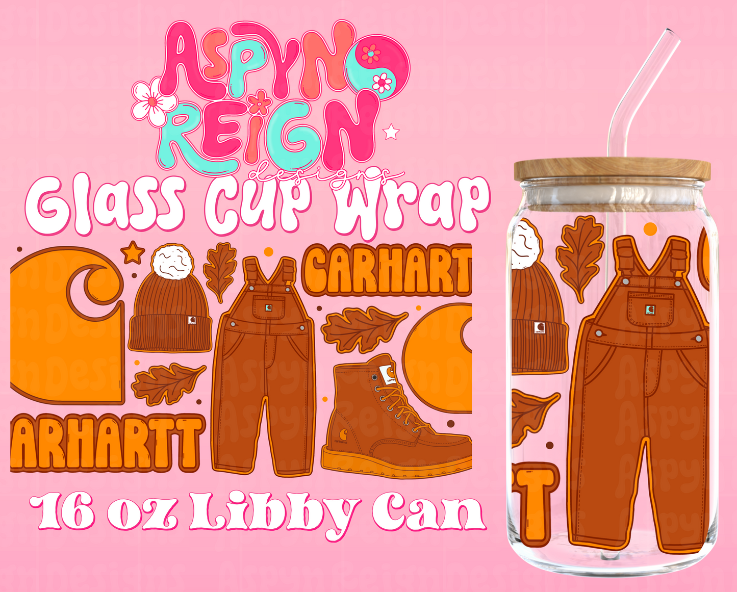 CH | 16 oz Libbey Cup Wrap PNG