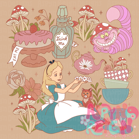 Cottagecore Wonderland | PNG