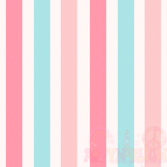 Pink & Blue Florals Coord