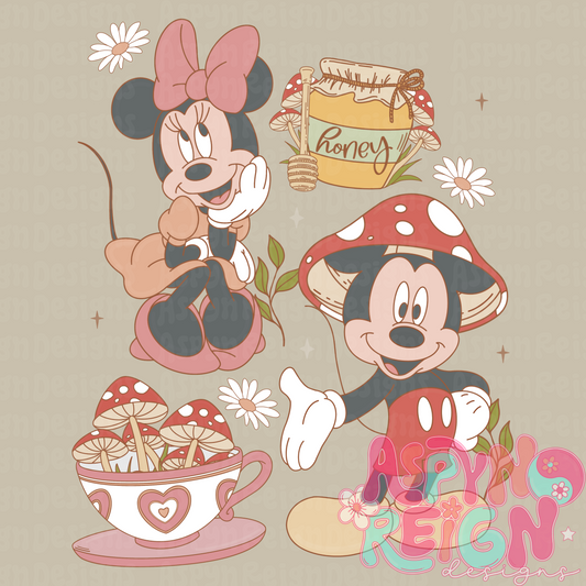 Cottagecore MM & Friends | PNG