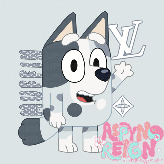 Boujee White Heeler  | PNG