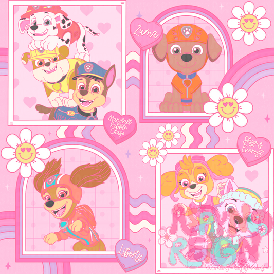 Valentine Pups Polaroids