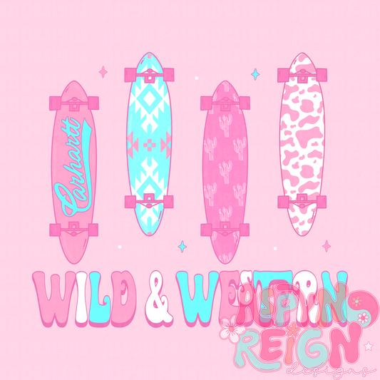 Wild & Western - Pink | PNG