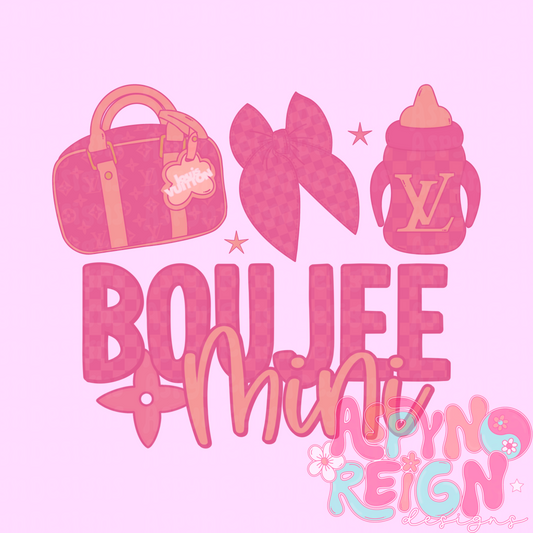 Boujee Mini (baby) | Pink Colorway | PNG