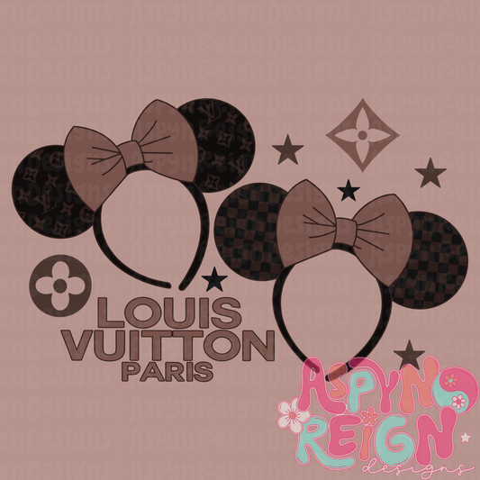 Boujee Neutral Ears | PNG