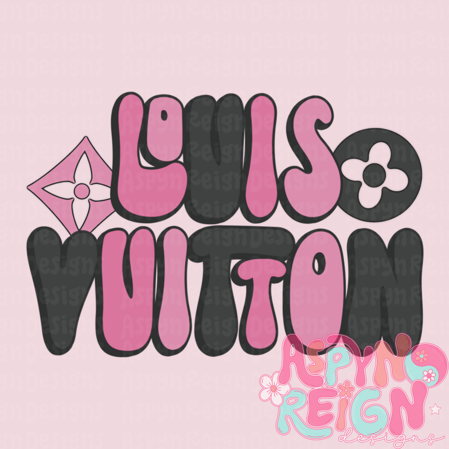 Black & Pink Boujee | PNG