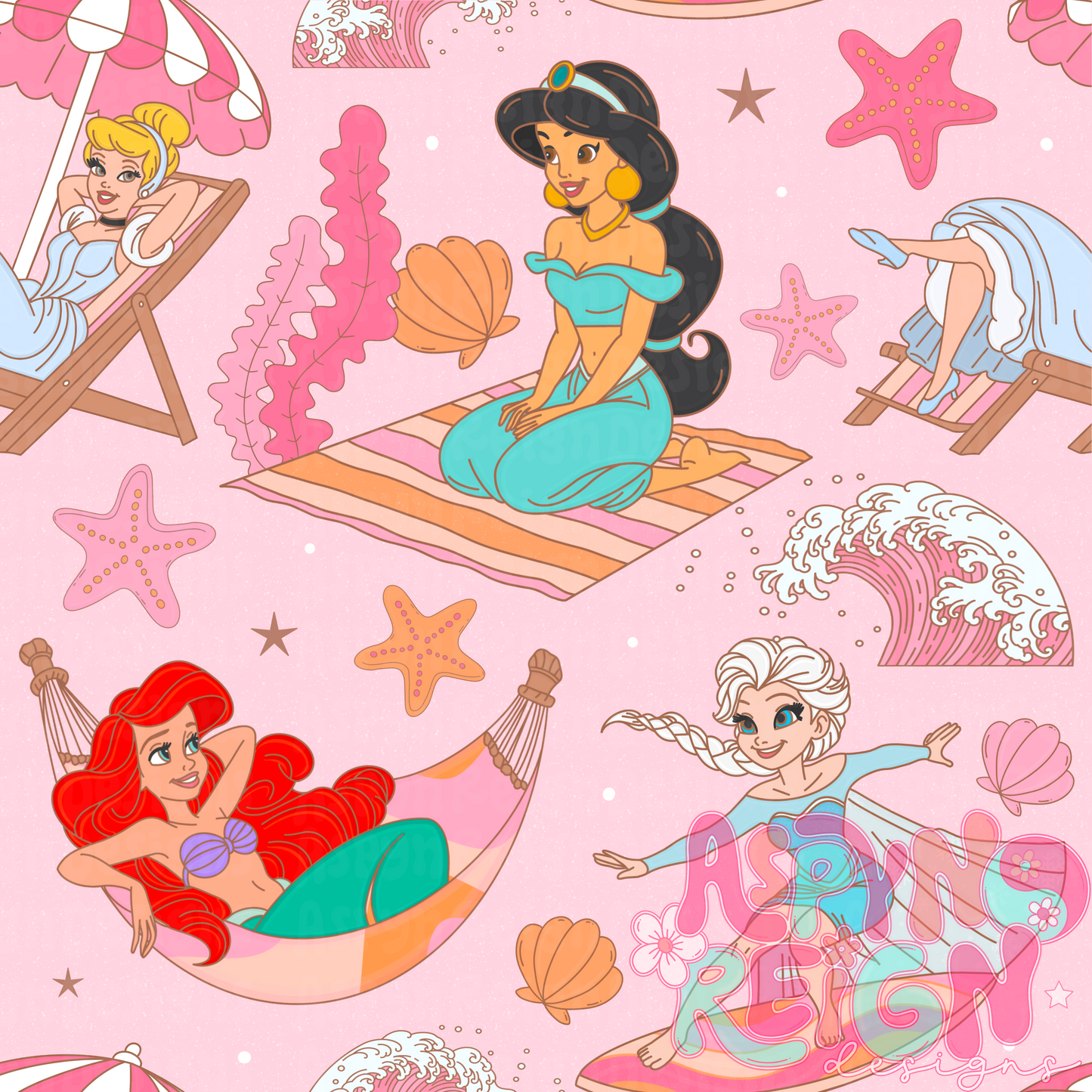 Princess Summer | Pink BG