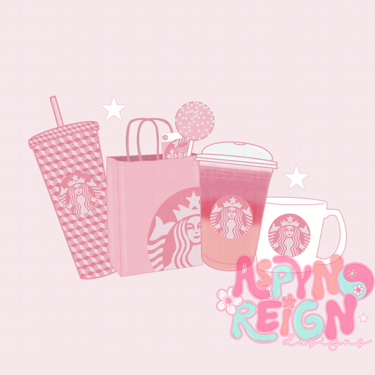 Pink Star Drink | PNG