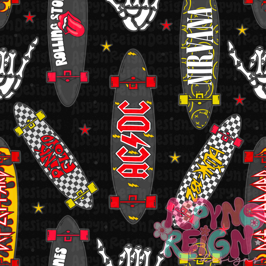 Band Boards | Black Background