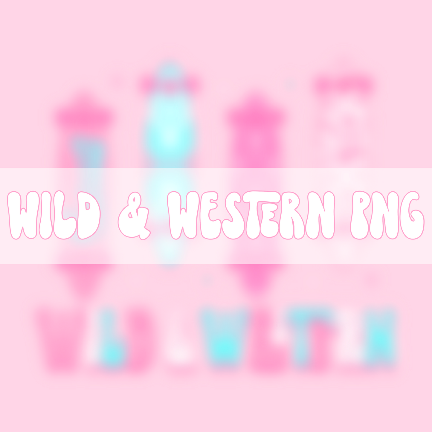 Wild & Western - Pink | PNG