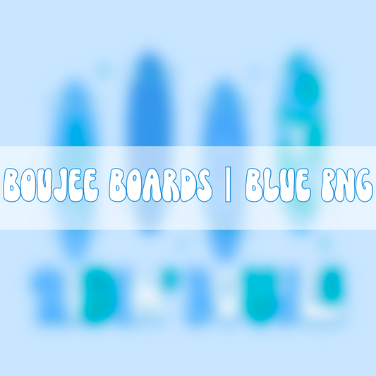 Boujee Boards - Blue | PNG